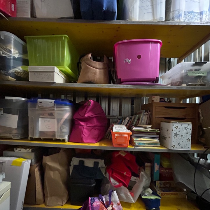 organisation et rangement de la cave